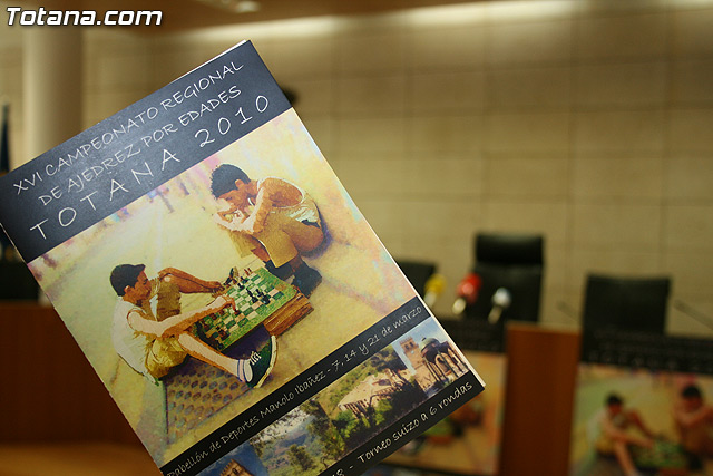 Totana acoge el Campeonato Regional de Ajedrez por edades que comenzar  este Domingo - 9