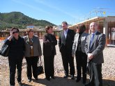 Sotoca visita las obras de un nuevo colegio en Cartagena que acoger a 450 alumnos