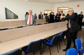 El rector y el Consejo de Direccin visitaron las obras en centros del campus de Espinardo