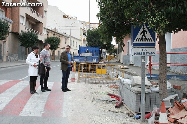 Las obras de la calle General Páramo subsanarán las deficiencias de accesibilidad a las viviendas, Foto 1