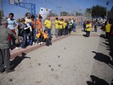 Los usuarios del centro ocupacional destacan en la petanca