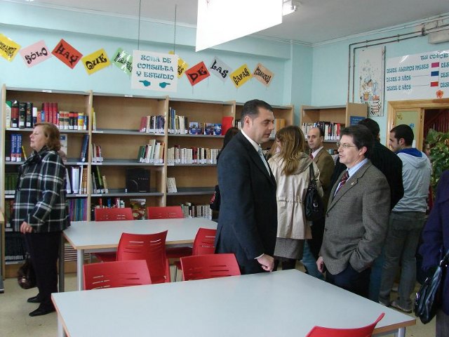 El Alcalde de Lorca inaugura la Biblioteca Municipal de la pedanía de Cazalla, la décima del municipio - 1, Foto 1