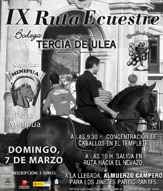 “IX Ruta Ecuestre – Bodegas Tercia de Ulea Subida al Nevazo” - 1, Foto 1