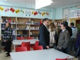 El Alcalde de Lorca inaugura la Biblioteca Municipal de la pedana de Cazalla, la dcima del municipio