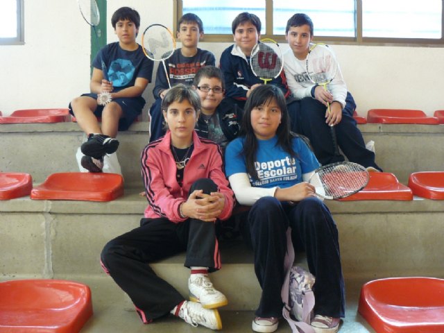 Totana acogió  la final regional de bádminton de deporte escolar, organizada por la Dirección General de Deportes, Foto 3