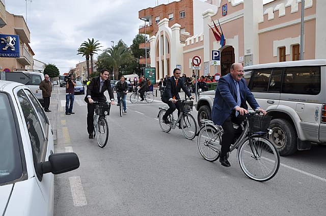Implantado en Mula el servicio de préstamo de bicicletas manual y automático mediante SMS - 1, Foto 1
