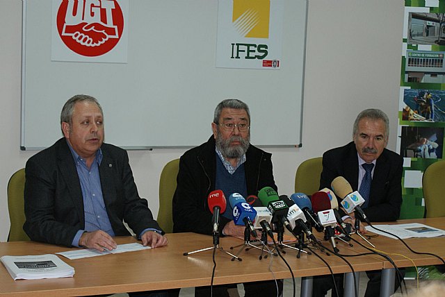 Cándido méndez inaugura el nuevo centro de formación IFES-UGT en el “Cabezo Cortao” - 1, Foto 1