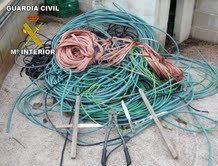 La Guardia Civil ha detenido a una persona in fraganti por el robo de cableado eléctrico - 1, Foto 1