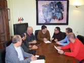 El alcalde de guilas mantiene una reunin de trabajo con la nueva junta directiva de la Asociacin de Vecinos de Calabardina
