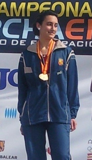 La abaranera Amanda Cano, campeona de España de atletismo - 1, Foto 1