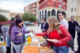 Desayunos en la plaza del ayuntamiento