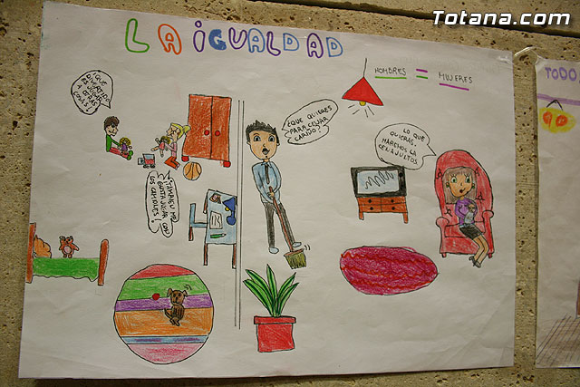 Se entregan los premios del “IV Concurso de Dibujo Infantil sobre Igualdad de Oportunidades y Coeducacin” - 2