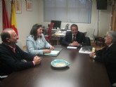 Rafael Gmez recibe a la nueva directiva de la Federacin de Bandas de Msica de la Regin