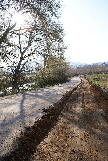 Comienzan las obras del carril bici que unirá la Ermita de los Santos con el Santuario de Nuestra Señora de la Esperanza. - 1, Foto 1