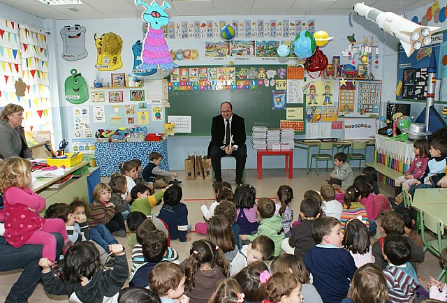 El Alcalde participa en un proyecto educativo junto a más de 200 alumnos del C. P. Juan Antonio López Alcaraz - 1, Foto 1