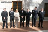 Los cuatro nuevos cabos de la Policía Local de Totana reciben de manos de la Consejera de Presidencia de la Comunidad Autónoma los diplomas acreditativos de sus credenciales