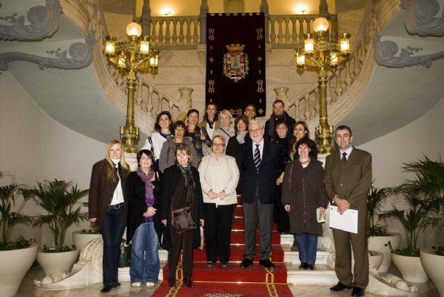 Un grupo de profesoras europeas visita el Palacio Consistorial - 2, Foto 2