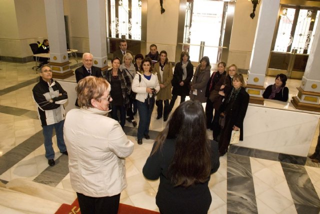 Un grupo de profesoras europeas visita el Palacio Consistorial - 1, Foto 1