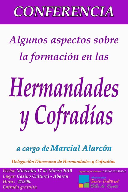 Conferencia sobre la información en Hermandades y Cofradías - 1, Foto 1