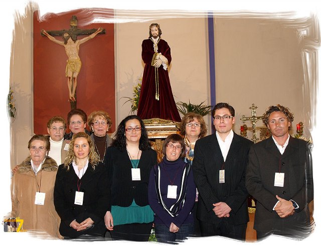 Se presenta oficialmente la nueva imagen del Cristo de la Salvación, que desfilará por las calle de la barriada Virgen del Oro - 1, Foto 1