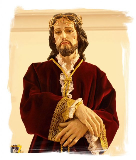 Se presenta oficialmente la nueva imagen del Cristo de la Salvación, que desfilará por las calle de la barriada Virgen del Oro - 2, Foto 2