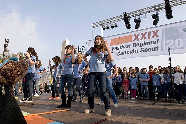 El grupo scout de San Ginés gana el XXIX Festival Regional de la Canción Scout - 1, Foto 1
