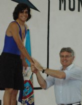 Fran Martnez del Club Gimnasia Playas de San Javier competir  con la Seleccin Nacional