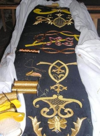 La Hermandad de Santa María Salomé y Ecce Homo estrenará este año nuevo estandarte, Foto 1