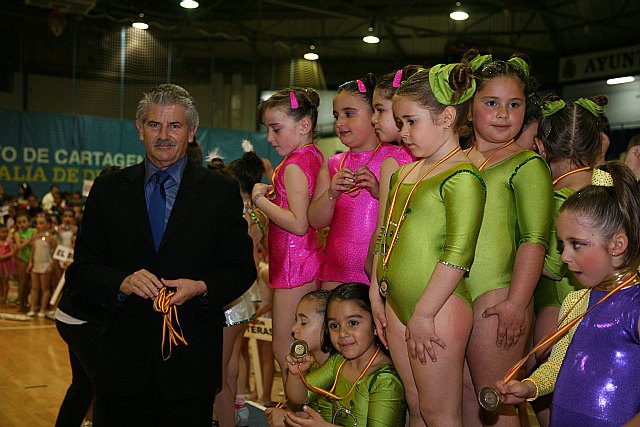 350 alumnos participan en la XXX Competición de Gimnasia Rítmica - 1, Foto 1