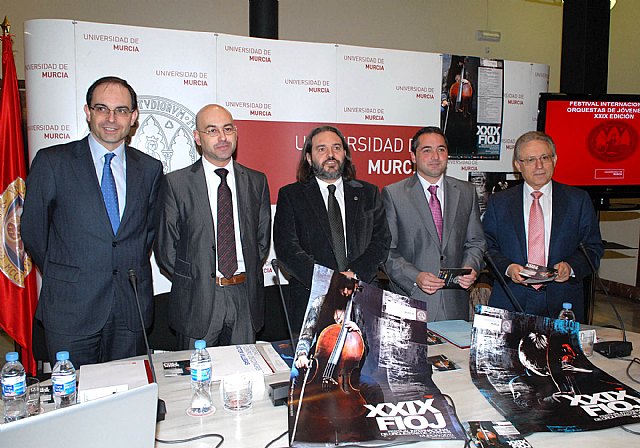 La Universidad de Murcia presentó el Festival Internacional de Orquestas de Jóvenes - 1, Foto 1