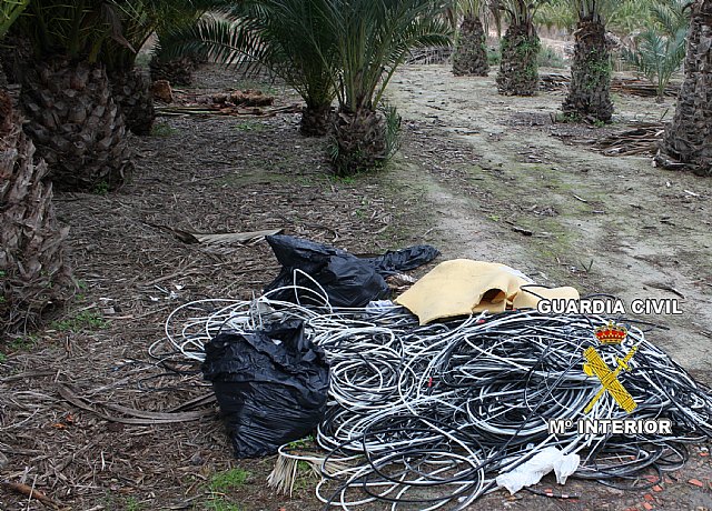 La Guardia Civil detuvo a 6 personas por robo de cable del alumbrado de la A-7 y AP-7 - 2, Foto 2