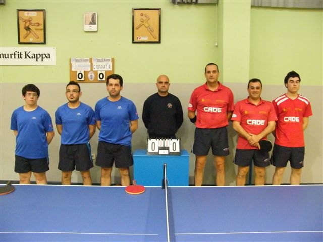 2-4 for the CADE Totana in the match held at Mazarrn Sports Hall last Saturday on 20 before the CD Mazarrn., Foto 1