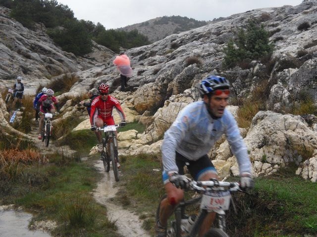 CC Doublet Santa Eulalia in the ninth race MTB "Without fear of witch" in Velez Blanco, Foto 2