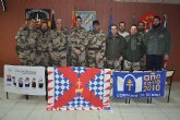 Soldados españoles en Afganistán con el Año Jubilar 2010 de Caravaca de la Cruz