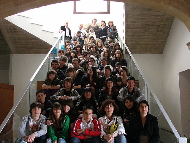 38 alumnos y 5 profesores franceses conocen Lorca gracias a un intercambio educativo del Instituto Príncipe de Asturias - 1, Foto 1