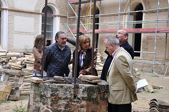 Diana Asurmendi visita las obras de rehabilitación del Convento San Francisco - 1, Foto 1