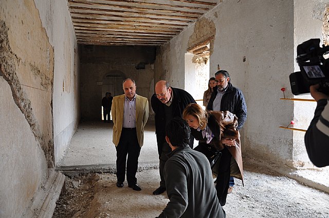 Diana Asurmendi visita las obras de rehabilitación del Convento San Francisco - 2, Foto 2