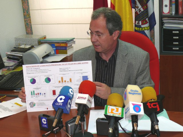 El aula municipal de libre acceso a internet tuvo un total de 6.296 usuarios en el año 2009 - 1, Foto 1