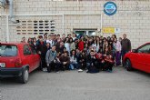 Alumnos de secundaria conocen la acuicultura de mano del equipo de bilogos que forman el Centro Oceanogrfico de Murcia, situado en Mazarrn