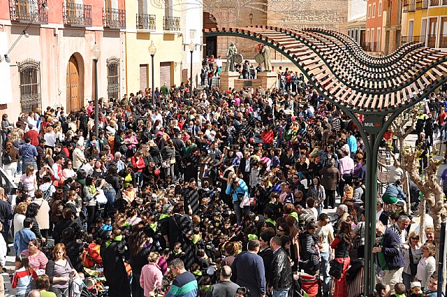 La tamborada infantil marca el inicio de las fiestas de Semana Santa en Mula - 1, Foto 1