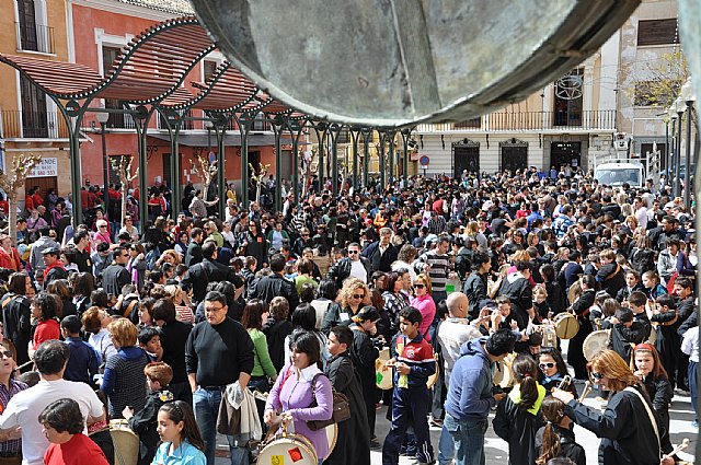 La tamborada infantil marca el inicio de las fiestas de Semana Santa en Mula - 3, Foto 3