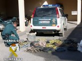 La Guardia Civil desarticula una banda dedicada a la sustracción de cableado de cobre