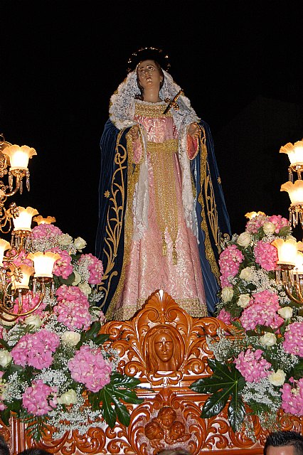 El blanco y el azul inundaron el Viernes de Dolores de Las Torres de Cotillas - 1, Foto 1