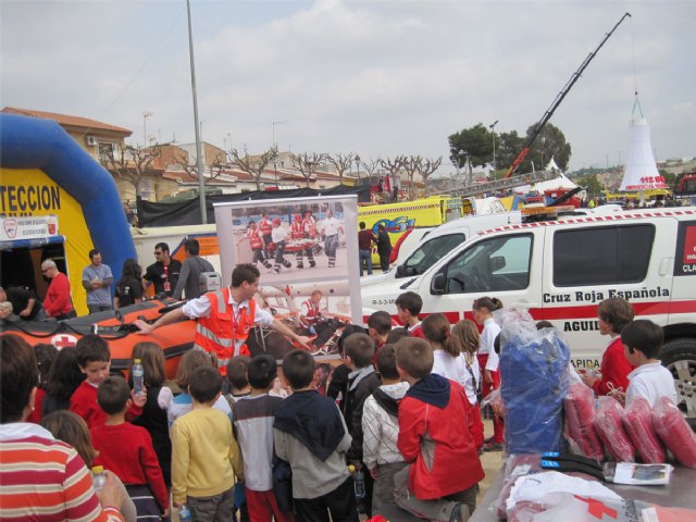 Cruz Roja de Águilas asiste a las Jornadas Europeas del 112 celebradas en Molina de Segura - 1, Foto 1