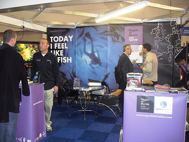 La Región de Murcia presenta su oferta de turismo submarino en Londres - 1, Foto 1