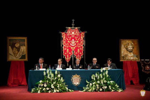 El Arsenal Militar de Cartagena, recibió el Gallo de Oro 2010 de la Hermandad de San Pedro Apóstol y Stmo Cristo de la Esperanza en Alcantarilla - 4, Foto 4