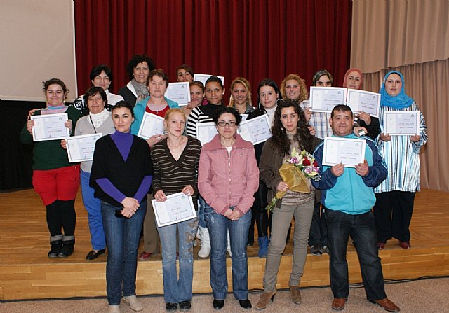Puerto Lumbreras clausura un programa formativo destinado al desarrollo de habilidades sociales para favorecer la integración sociolaboral - 1, Foto 1