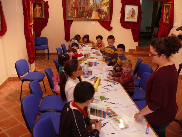 Cerca de 20 niños participaron en una actividad infantil denominada ‘Diseña tu Nazareno’ - 1, Foto 1