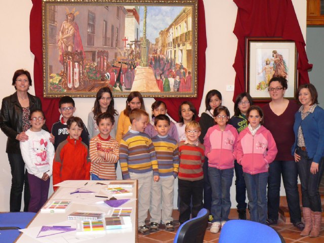 Cerca de 20 niños participaron en una actividad infantil denominada ‘Diseña tu Nazareno’ - 2, Foto 2