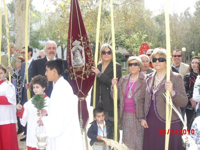 La Hermandad del Rocío de Murcia participó en la Procesión del Domingo de Ramos - 1, Foto 1